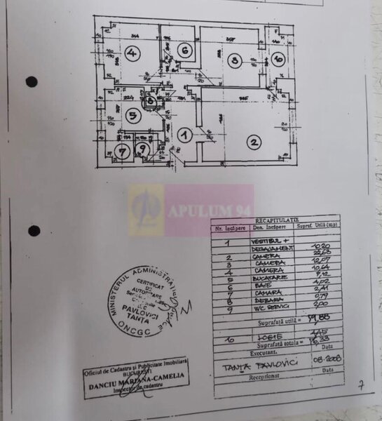 Vanzare apartament 3camere Calea Calarasilor-Matei Basarab